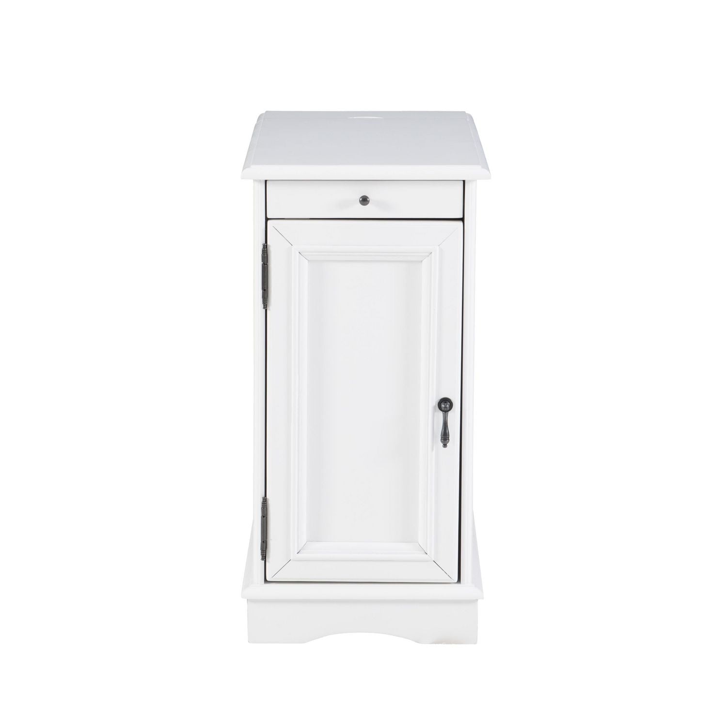Ortiz Accent Table, White