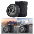 thumbnail image 3 of Neumáticos de coche RC Hugo 4 piezas para Wltoys 144001 negro, 3 of 10