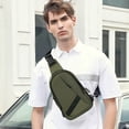 thumbnail image 4 of Bolso de Pecho Xihbxyly para Hombre de negocios Tipo bandolera ligero moderno, 4 of 6