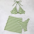 thumbnail image 4 of LSLJS Women's Swimsuit Sun Protection Bikini Three Piece Set Sexy Strapless Tassel Beach Swimsuit Women's Split Body Swimsuit Set, Bikini Sets for Women, 4 of 8