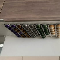 Coffee Capsule Holder for Any Coffee Pods Cafe Pods Shelf Capsule Storage Racks White y8406