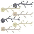 thumbnail image 7 of Supvox 6Pcs Assorted Color Resin Wall Hooks Unique Branch Style for Jackets and Coats, 7 of 7