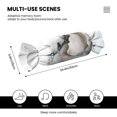 thumbnail image 3 of Wukai Running White Horses Print Candy Pillow Cylindrical Pillows Sofa Pillow Neck Hand Support Pillows Including Insert Lumbar Pillows, 3 of 8