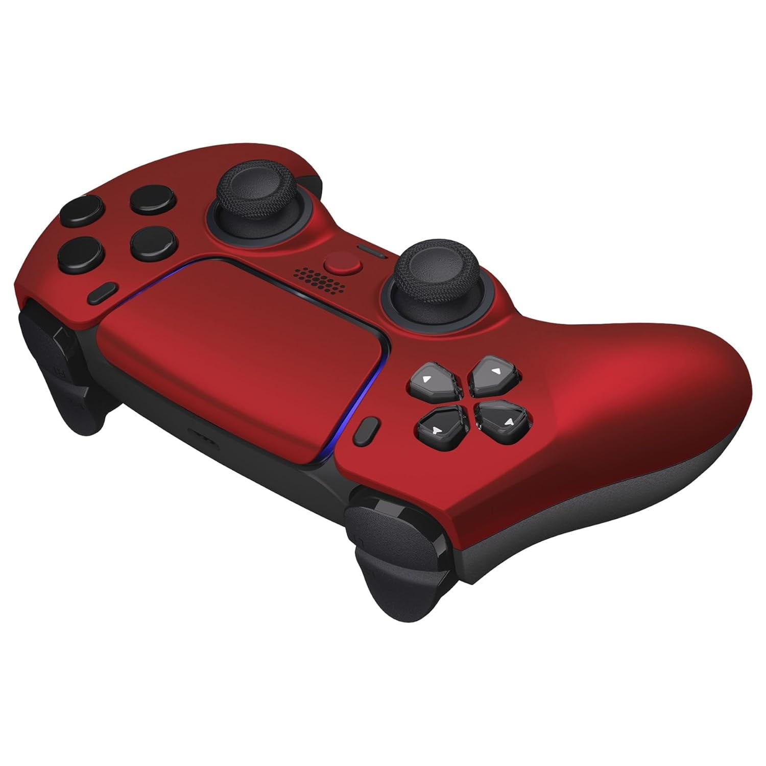 Soft Red MODDEDZONE M Series Custom controller for PS5 - Wireless, OEM-Quality Custom Designs for Playstation 5 Controller- Diverse & Unique Styles for Enhanced Gaming