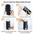thumbnail image 7 of BASSDASH MOLLE Water Bottle Holder Pouch with Shoulder Strap Modular Bag for Fishing Hunting Hiking Travel Outdoor Activities, 7 of 7