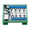 thumbnail image 2 of Convertisseur de Moyeu RJ45 à 8 RS485, DC7-30V RJ45 à 8 RS485 Hub Board Finition Fine pour Module de Moyeu Industriel avec Boîtier, 2 of 7