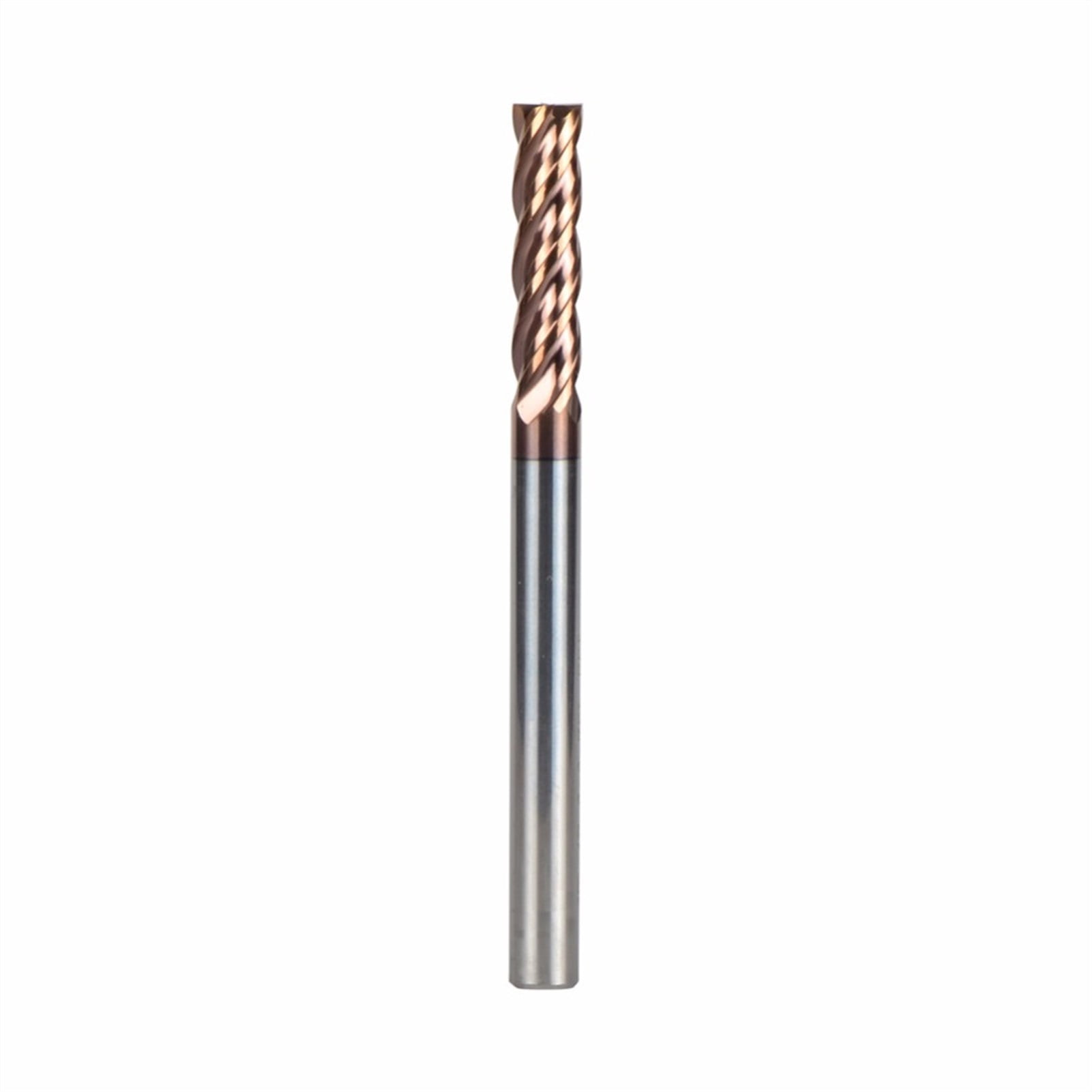 2pcs Tungsten Steel End Mills SC/SCX D6-6-75 Carbide End Mills 4 Flute Flattened Head CNC Milling Cutters