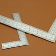 thumbnail image 5 of Mini regla de medición de 5 x 10 cm, cuadrada de acero inoxidable para carpinteros (1), 5 of 5