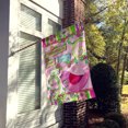 thumbnail image 2 of Carolines Treasures PJC1050CHF Flower Happiness In Growing Flag Canvas House Size, 2 of 4