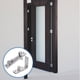 thumbnail image 5 of 4pcs Acero inoxidable Rotación de 360 ​​grados Puerta oculta Piedra Bisagra de pivote para puertas de madera, 5 of 6