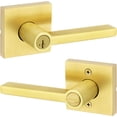 thumbnail image 1 of Poignée de Porte Mate Réversible Levier d'Intimité Poignées de Porte Intérieures pour Portes de Chambre et de Salle de Bain Serrure de Porte de Salle de Bain/chambre Sans Clé Déco Maison Moderne, 1 of 8