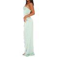 thumbnail image 3 of Coduop Women Sleeveless Spaghetti Strap Dress Backless Split Cocktail Long Dresses, 3 of 6