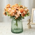 thumbnail image 3 of 1 Bouquet Easy to Maintain Fake Flower Bouquet Charming Faux Silk Flower Everlasting Simulation Flower Home Decor, 3 of 7