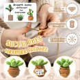 thumbnail image 3 of La maceta para suculentas tejida a mano Iznomo Growth tiene un aspecto diferente, 3 of 7