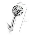 thumbnail image 3 of Aihimol 10-Mode Handheld Shower Head With 10 Spray Functions, Saturating Spray, Can Be Used For Home, Gym, Senior Hotel,bath,swith Spray Function, Multifunctional Sho, 3 of 9