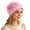 07#Pink, variant on Chemo Turban Headwear, Cancer Headwear Elastic Chemo Hats for Women with Hair Loss Dark Gray One Size