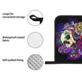 thumbnail image 4 of Daiia Mushrooms and Skull Pattern Oven Mitts and Pot Holders 4 pcs Set,High Heat Resistant 500 Degree Extra Thicken Long Kitchen Cotton Oven Glove, 4 of 6