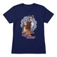 thumbnail image 2 of Disney Lady And The Tramp Women's Doily Couple T-Shirt (Iris Navy, S-XXL), 2 of 4