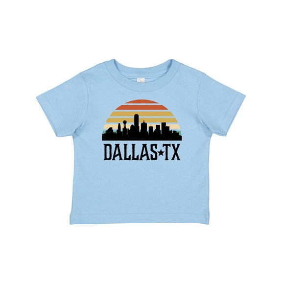 Inktastic Dallas Texas Skyline Vintage Boys or Girls Baby T-Shirt