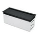 thumbnail image 2 of Pasacables de escritorio de aluminio, caja organizadora de cables, portátil, resistente y multifuncional. Negro, 2 of 9