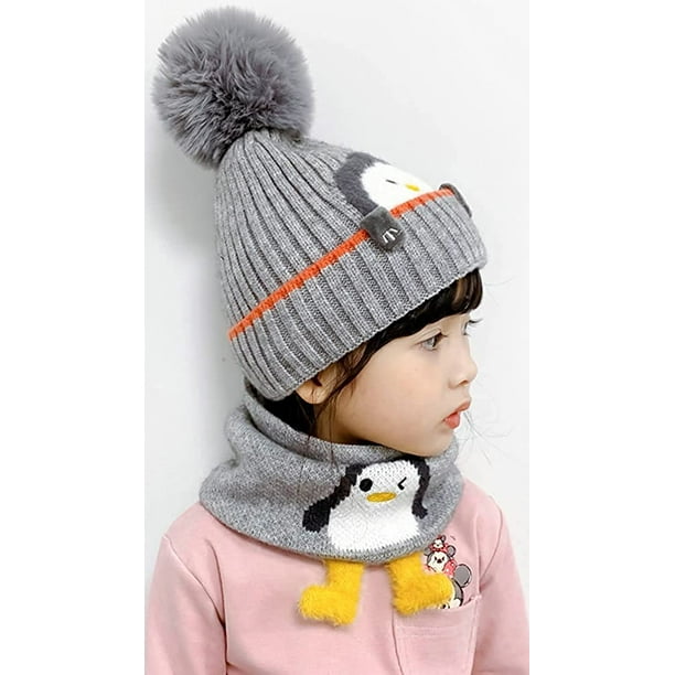 BomHCS – bonnet tricoté à la main pour enfant de 3 à 10 ans