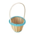 thumbnail image 1 of Cestas organizadoras para niñas de las flores, cestas de compras, cestas multiusos para frutas y flores. Azul claro, 1 of 9