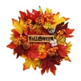 thumbnail image 3 of Guirnalda de Otoño de Halloween Macarena Artificial de 16 pulgadas, 3 of 4