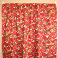 thumbnail image 3 of Cotton Curtain Fruits Print 58 Inch Wide Allover Apples Beige, 3 of 4