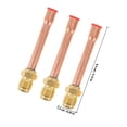 thumbnail image 2 of unbranded 3Ud Conector De De Aire Acondicionado Con Rosca Dorado Alta Presión, 2 of 6