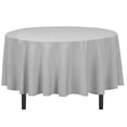 thumbnail image 2 of Shindigz Round 90" Polyester Tablecloth, 2 of 3