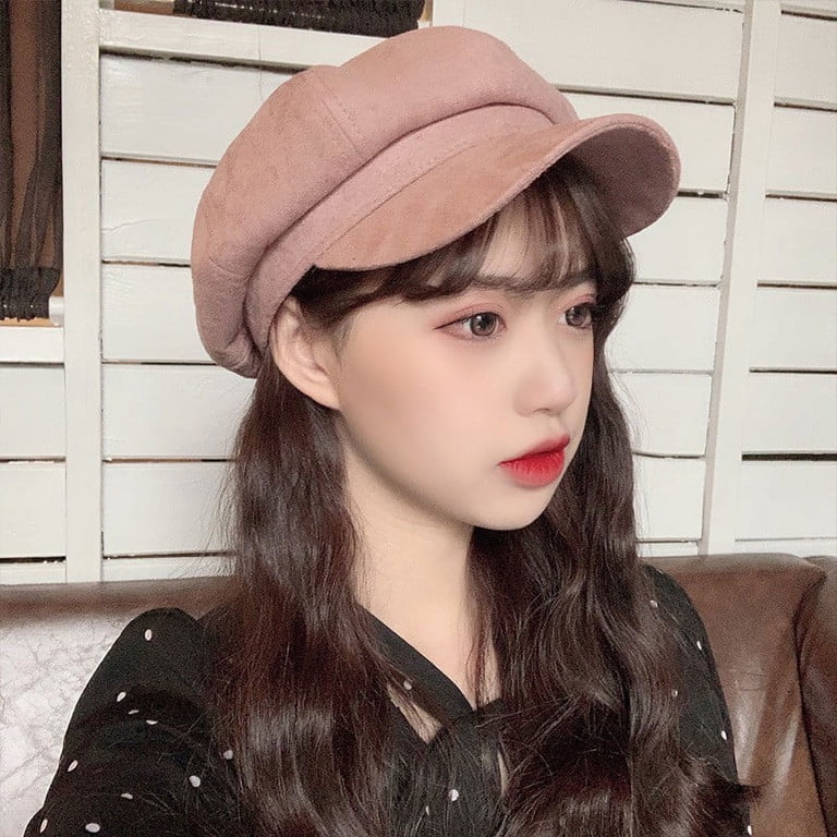 Womens Classic Newsboy Cap 8 Panel Gatsby Cabbie Hat Womens Classic Newsboy Caps Visor 8 Panel Gatsby Cabbie Hat  main image 3