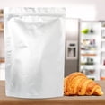 thumbnail image 2 of Food Storage Bags – 25 Count 1-Gallon 13mil Aluminum Foil Packaging Mylar Bags – Heat Sealable Bags for Packaging Food, Candy, Sugar, Snacks and Herbs – Smell Proof Stand Up Sealed Bags, 2 of 5