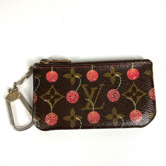 Pre-Owned LOUIS VUITTON M95042 Monogram Cherry Pochette Cle Key Case, Wallet, Coin... (Fair)