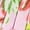 pink flower-4, variant on AIGIA T-Shirt Yarn Elastic Fabric Crochet Cloth Yarn Thick Knitting Yarn for Hand DIY Bag Blanket Cushion Crocheting Projects( 2/4/6PCS )