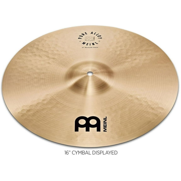 Meinl 18" Pure Alloy Medium Crash Cymbal | PA18MC