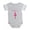 Heather Gray, variant on CafePress - Ballerina_Bew Pink - Cute Infant Baby Football Bodysuit