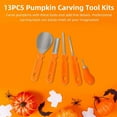 thumbnail image 5 of SRstrat Halloween Jack-o-lantern Carving Tools 5-piece Set Fruit Knife Children Cutting Jack-o-lantern Decoration Tools Carving Knife, 5 of 6