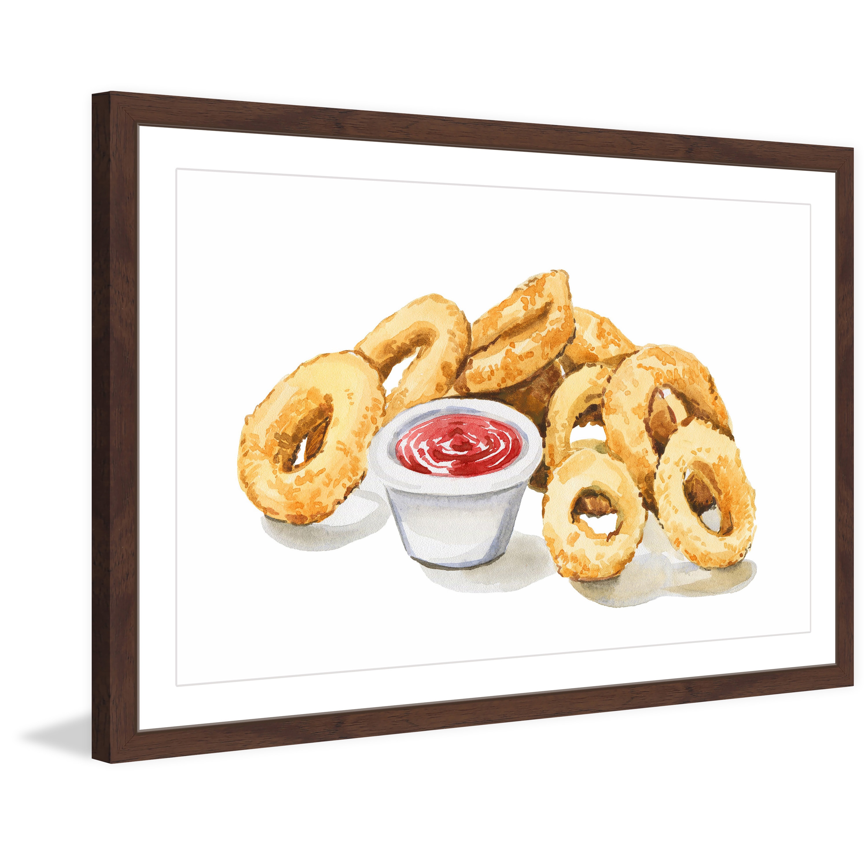 "Calamari" Framed Painting Print