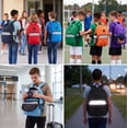 thumbnail image 3 of Trailmaker 17" Backpack – Reflective School Backpack with Padded Straps, Water Bottle Pockets for Kids & Adults, School Travel Camp (Grey), 3 of 12