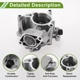 thumbnail image 4 of Unique Bargains Brake Vacuum Pump No.06L145100E Engine Vacuum Pump for Volkswagen Golf 2021-2024 Aluminum Alloy Silver Tone 1 Pc, 4 of 7