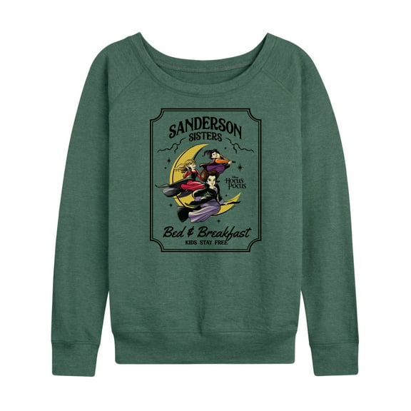 Hocus Pocus - Sanderson Bed and Breakfast - Women's Lightweight French Terry Long Sleeve Shirt