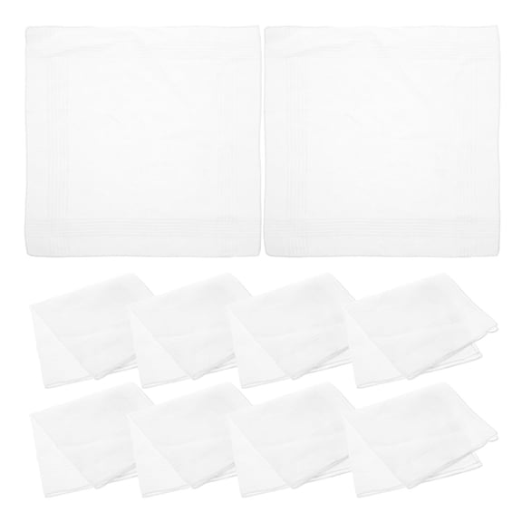 DEMACRIO Elegant Cotton Handkerchiefs Unique Floral For Weddings Special Events Soft Breathable For Men Women