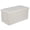 30Inch White, variant on 30 inches Folding Ottoman with Storage, Bedroom Footrest Bench, Rectangle Sotrage Chest for Living Room Entryway, 30"x15"x15", 85L, Faux Leather, Black