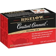Bigelow Constant Comment Black Tea, Caffeinated, 20 Count (Pack Of 6), 120 Total Tea Bags