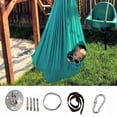 thumbnail image 2 of Hamaca elástica para niños, columpio elástico para interiores y exteriores, cinturón de entrenamiento de yoga aéreo, 2 of 5