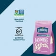 thumbnail image 3 of Lundberg Family Farms - California White Jasmine Rice, Floral Scent, Fluffy Texture, Buttery Flavor, Clings When Cooked, Bulk Rice, Pantry Staple, Gluten-Free, Non-GMO, Vegan, Kosher (32 oz, 6-Pack), 3 of 6