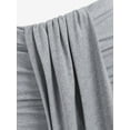 thumbnail image 5 of ZAFUL for Women Prom Dress or Cocktail Dress Evening Party Dress Marled Draped Ruched Two Piece Dress Gray XL, 5 of 5