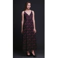 thumbnail image 4 of Bimba Robe Longue Maxi à Bretelles Spaghetti Ajustables Imprimée Teinture sur Nœuds Tenue de Plage d'Été-Xx-Grand, 4 of 5