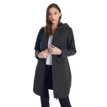 drawstring raincoat pewter alpine north