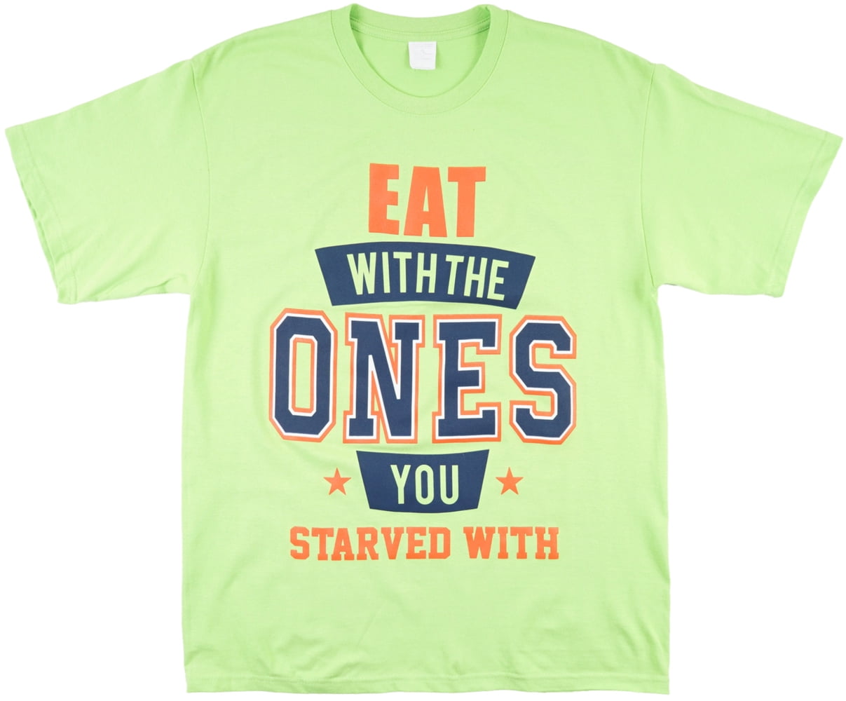lime green graphic tee
